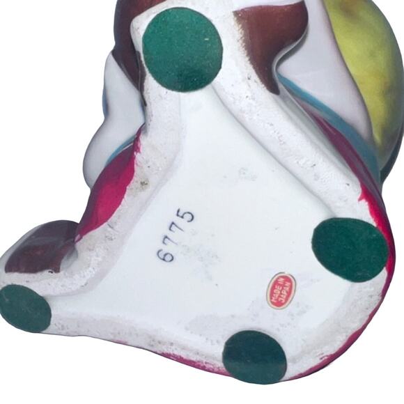 NAPCO Volleyball Boy Head Vase Planter 6775 - Made in Japan, 1950s Vintage - Picture 6 of 6